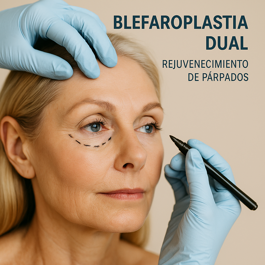 Blefaroplastia dual de párpados en medicina estética en Subachoque, Cundinamarca